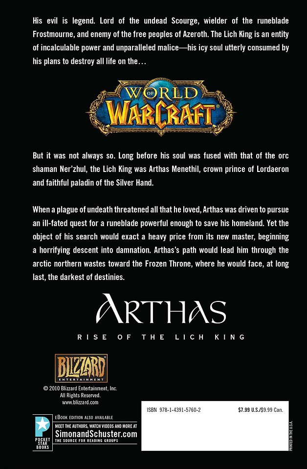 World of Warcraft: Arthas
