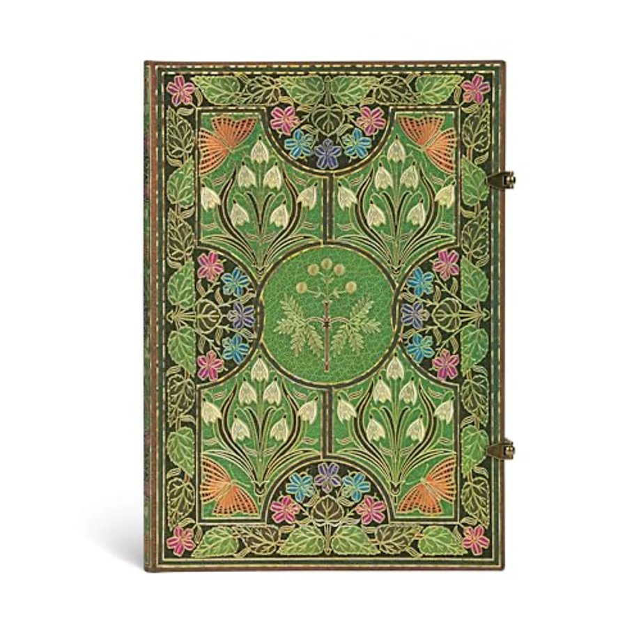 Poetry in Bloom Grande Unlined Hardcover Journal