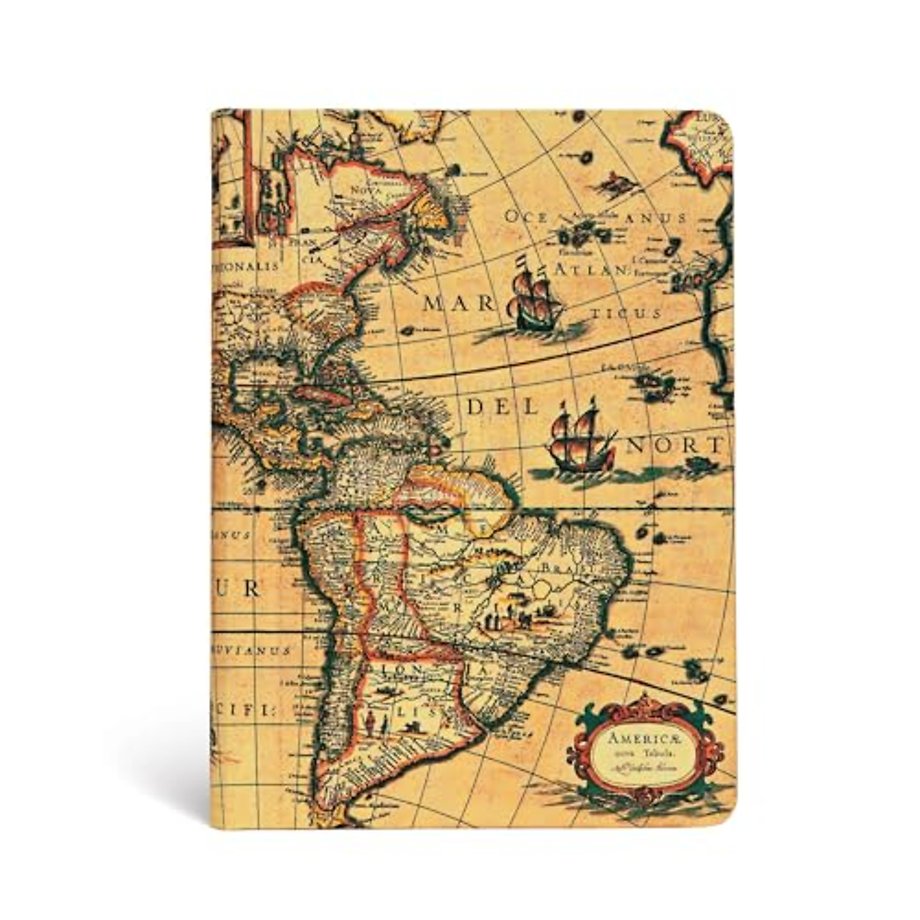 Western Hemisphere Lined Hardcover Journal