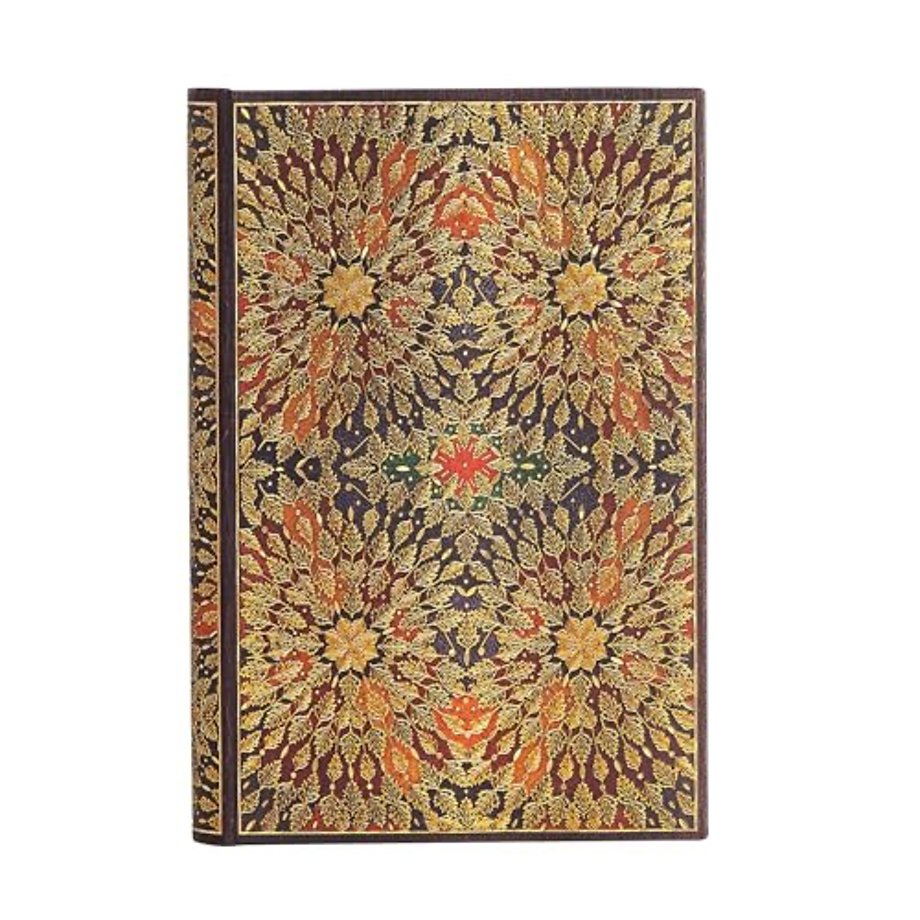 Fire Flowers Mini Unlined Hardcover Journal