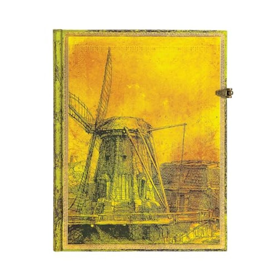 Rembrandt’s 350th Anniversary Ultra Unlined Hardcover Journal (Clasp Closure)