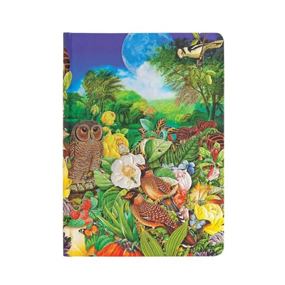 Moon Garden Lined Hardcover Journal