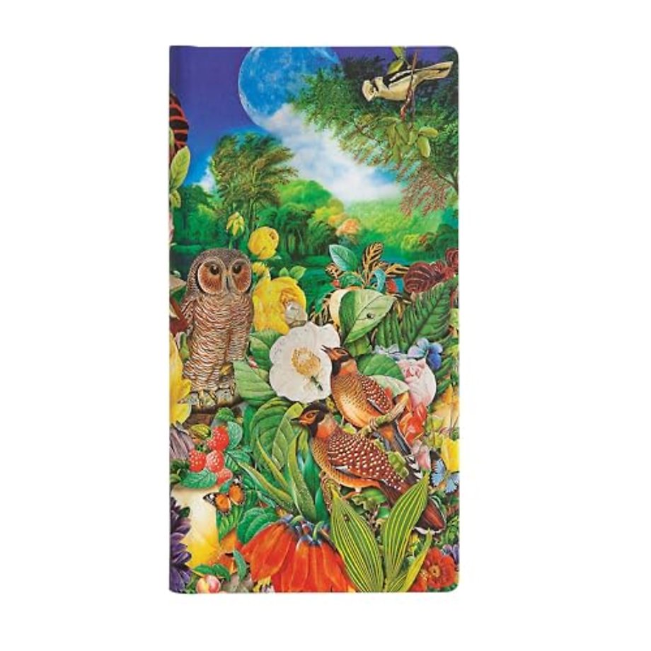 Moon Garden Slim Lined Hardcover Journal