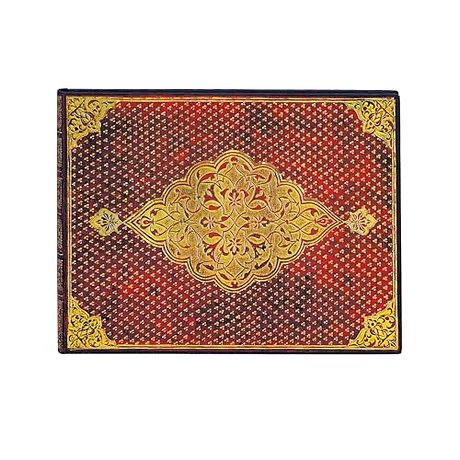 Golden Trefoil Unlined Hardcover Guest Book