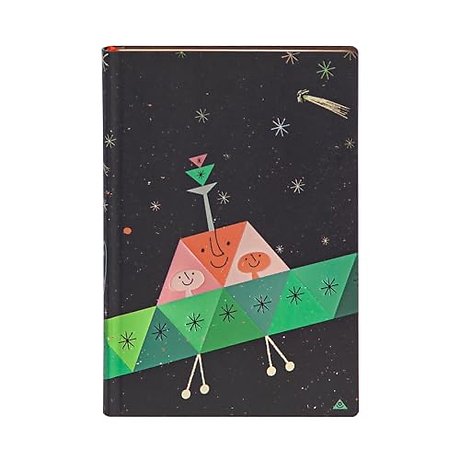 Higher and Higher (Retro Pop) Mini Unlined Softcover Flexi Journal