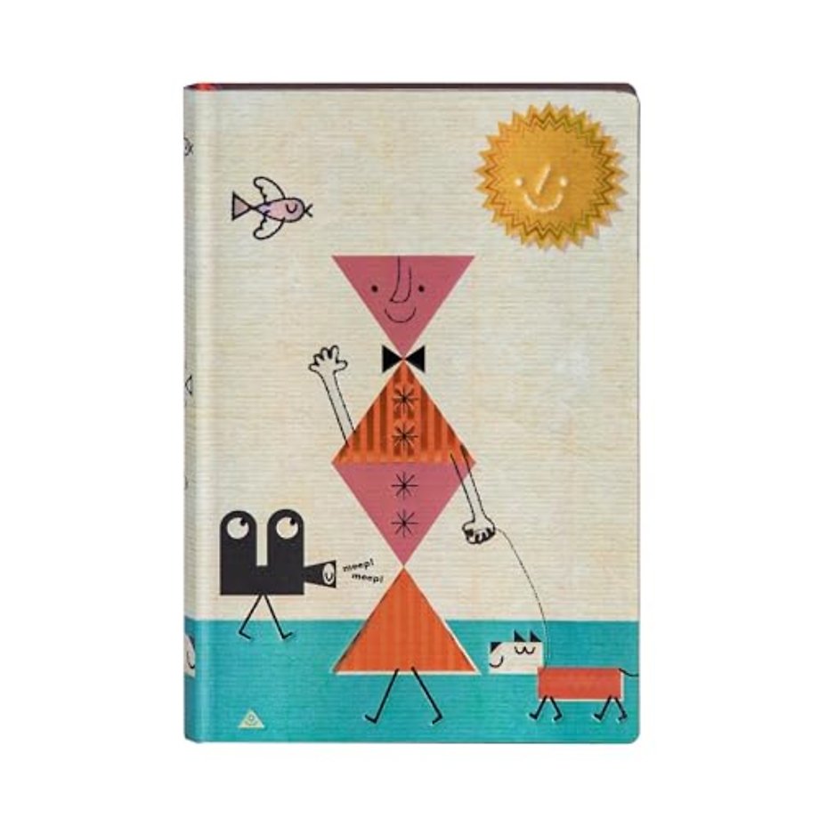 Hound Dog Mini Unlined Softcover Flexi Journal