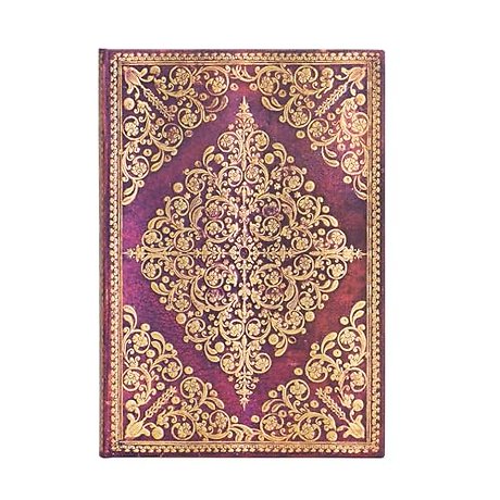 Viola (Diamond Rosette) Midi Lined Hardcover Journal