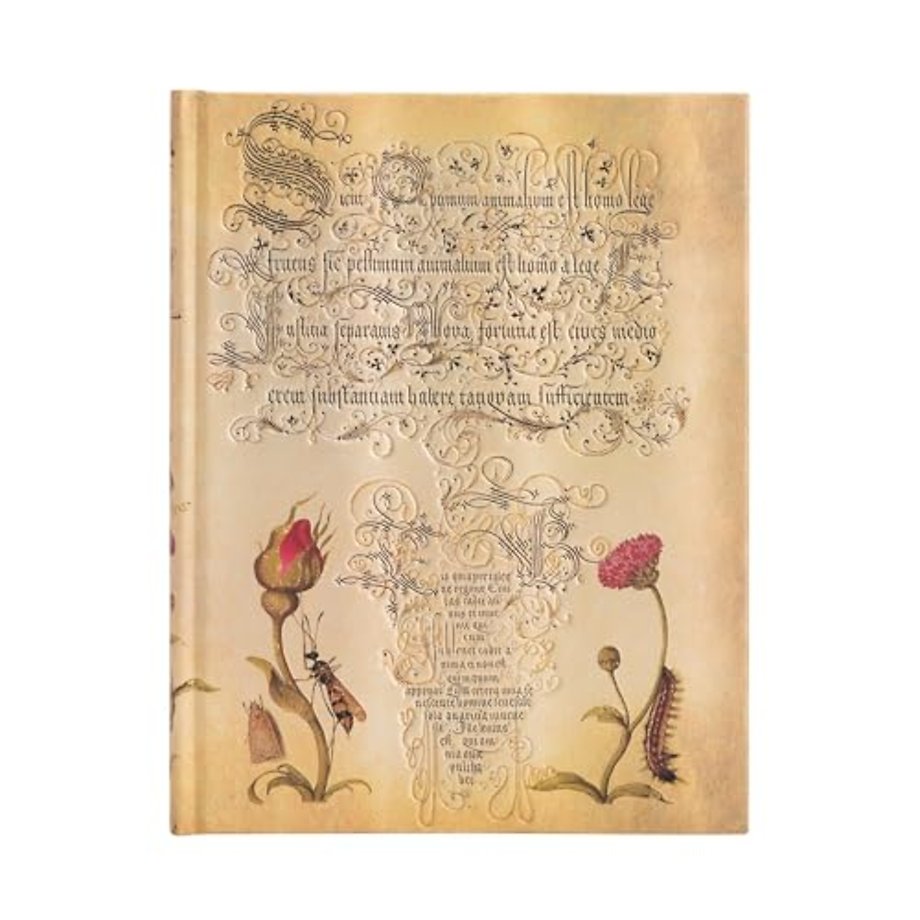 Flemish Rose (Mira Botanica) Ultra Lined Hardcover Journal