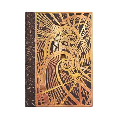 The Chanin Spiral (New York Deco) Midi Lined Hardcover Journal