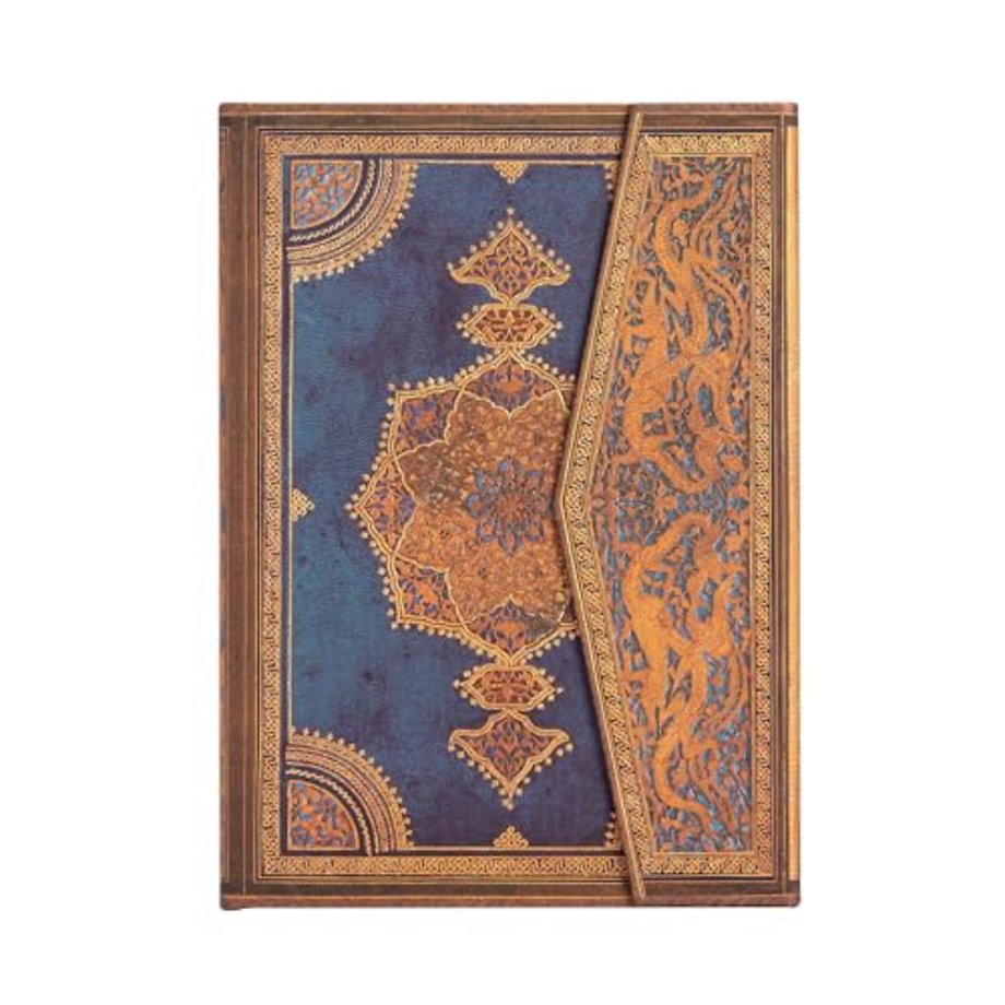Safavid Indigo (Safavid Binding Art) Midi Lined Hardcover Journal
