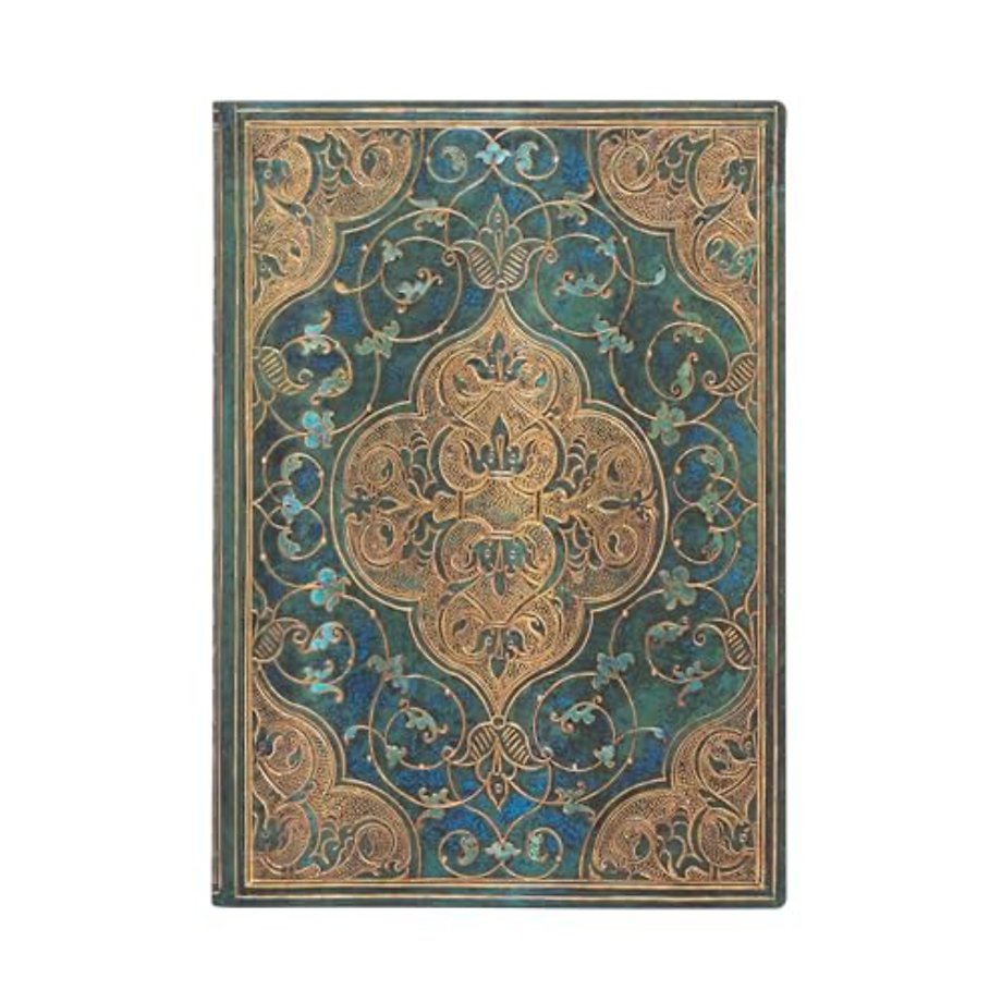 Turquoise Chronicles Midi Lined Journal