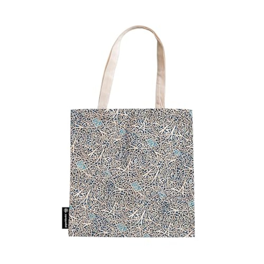 Granada Turquoise (Moorish Mosaic) Canvas Bag