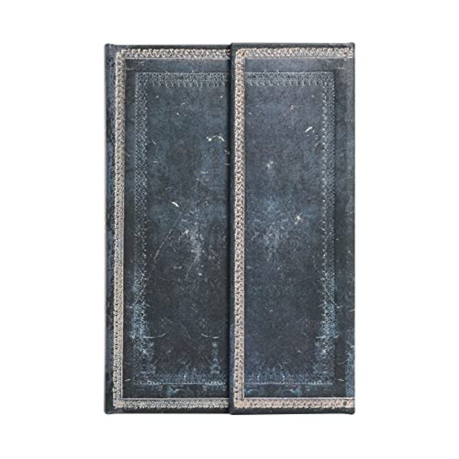 Inkblot (Old Leather Collection) Mini Lined Journal (Wrap Closure)