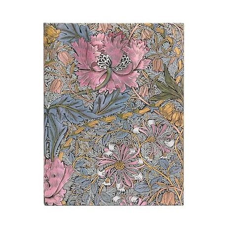 Morris Pink Honeysuckle (William Morris) Ultra Unlined Hardcover Journal