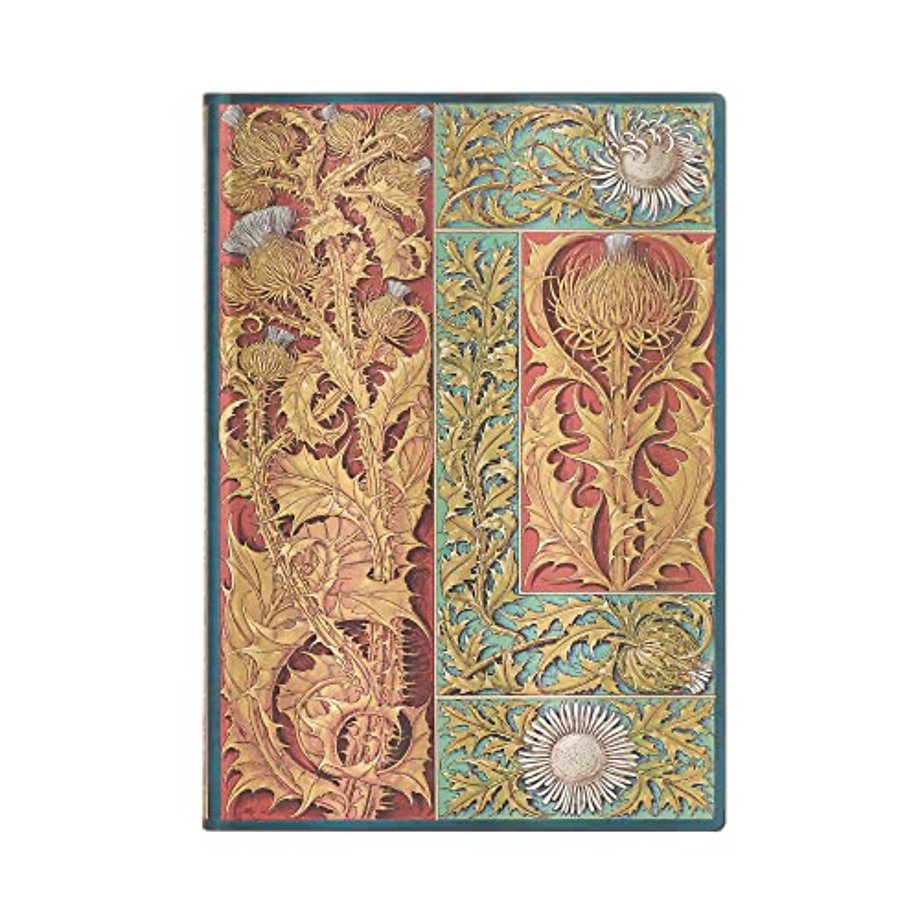 Wild Thistle (Vox Botanica) Midi Lined Softcover Flexi Journal