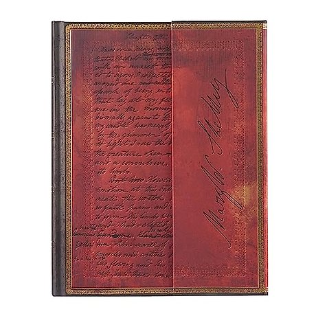 Mary Shelley, Frankenstein (Embellished Manuscripts Collection) Ultra Lined Hardback Journal (Wrap Closure)