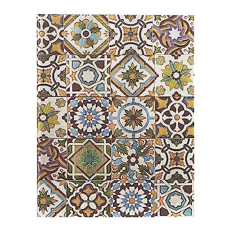 Porto (Portuguese Tiles) Ultra Unlined Hardback Journal (Elastic Band Closure)