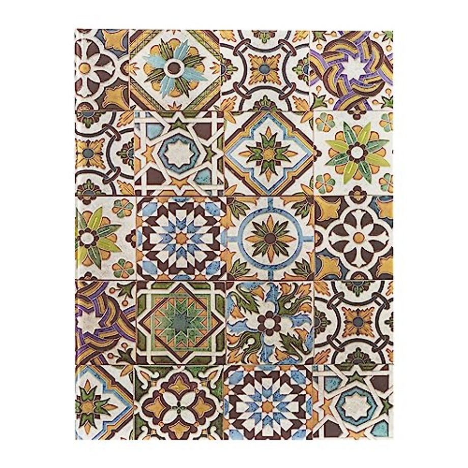 Porto (Portuguese Tiles) Ultra Unlined Hardback Journal (Elastic Band Closure)