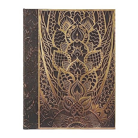 The Chanin Rise (New York Deco) Ultra Unlined Hardback Journal (Elastic Band Closure)