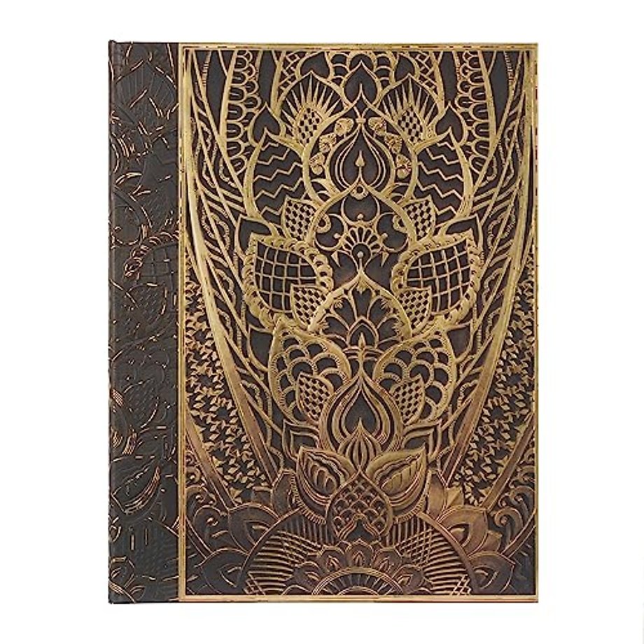 The Chanin Rise (New York Deco) Ultra Unlined Hardback Journal (Elastic Band Closure)