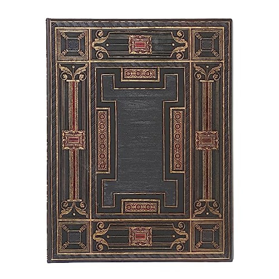 Onyx (Asterales) Ultra Lined Hardback Journal (Elastic Band Closure)