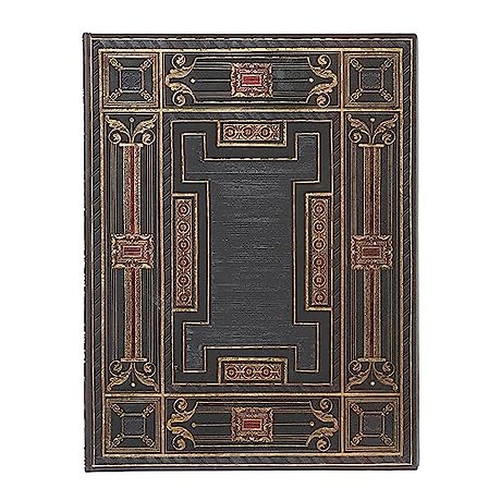 Onyx (Asterales) Ultra Unlined Hardback Journal (Elastic Band Closure)