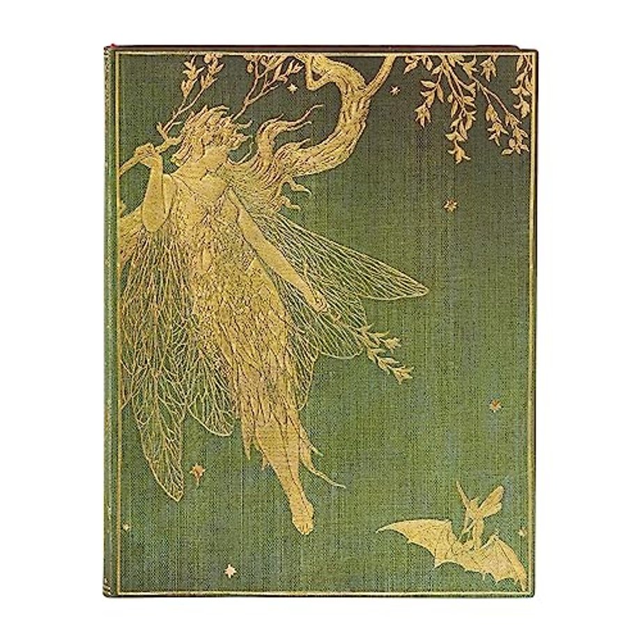 Olive Fairy (Lang’s Fairy Books) Ultra Lined Softcover Flexi Journal (Elastic Band Closure)