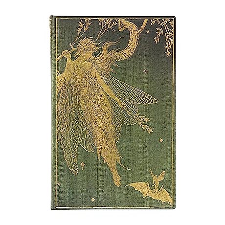 Olive Fairy (Lang’s Fairy Books) Maxi Dot-Grid Hardback Journal (Elastic Band Closure)