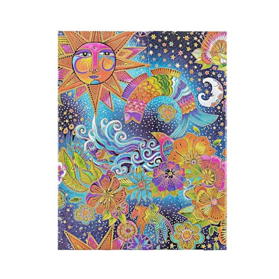 Celestial Magic (Whimsical Creations) Ultra Lined Hardback Journal (Wrap Closure)