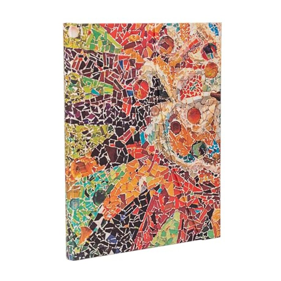 Gaudi’s Sun (Gaudi’s Mosaics) Ultra Unlined Hardback Journal (Wrap Closure)