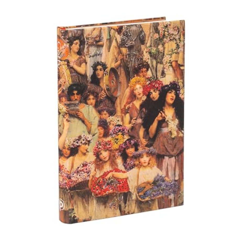 Spring (Lawrence Alma-Tadema) Mini Lined Hardback Journal (Elastic Band Closure)