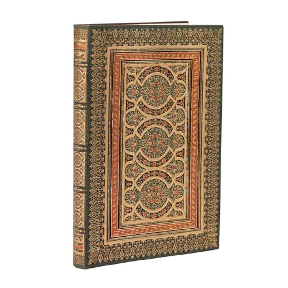 Daphnis (Daphnis & Chloe) Midi Lined Softcover Flexi Journal (Elastic Band Closure)