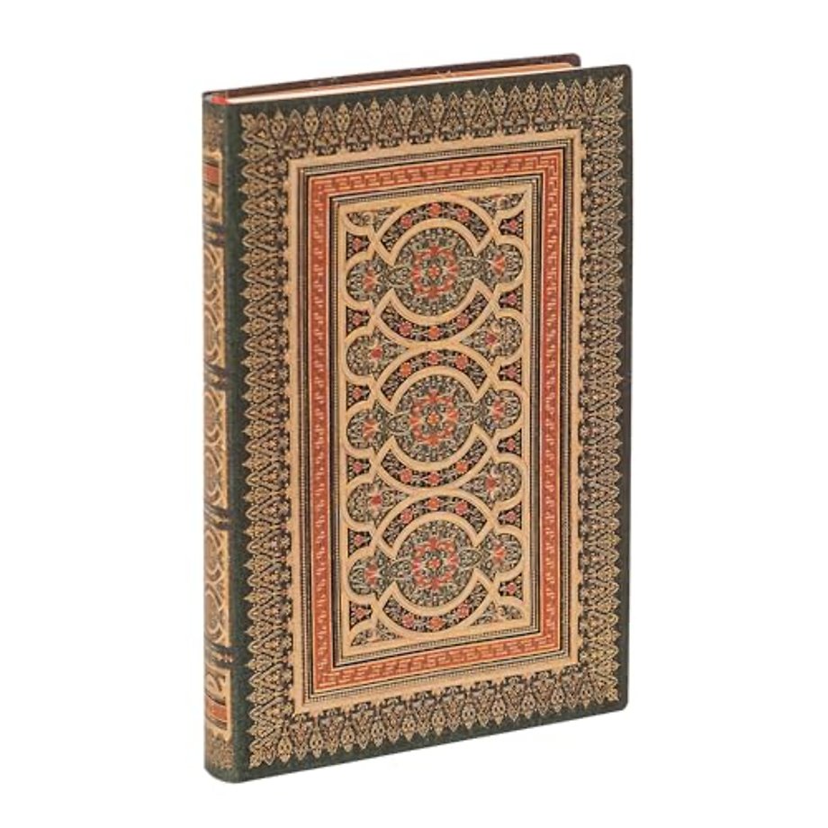 Daphnis (Daphnis & Chloe) Mini Lined Softcover Flexi Journal (Elastic Band Closure)