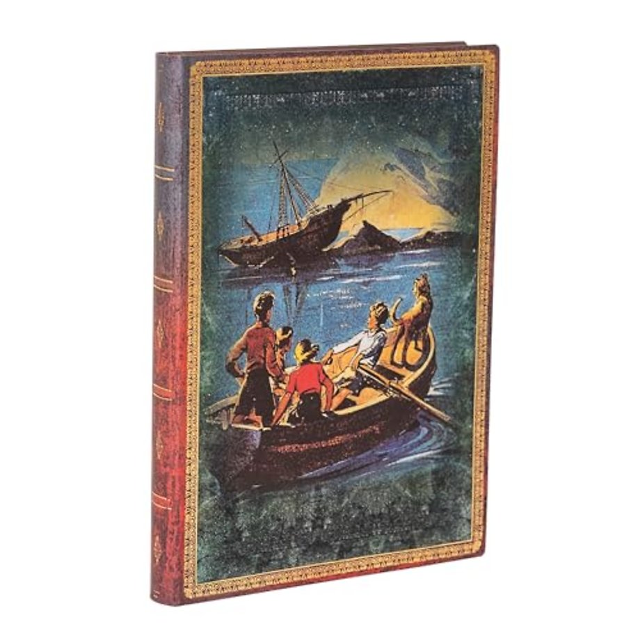 The Famous Five (Enid Blyton) Midi Unlined Softcover Flexi Journal (Elastic Band Closure)