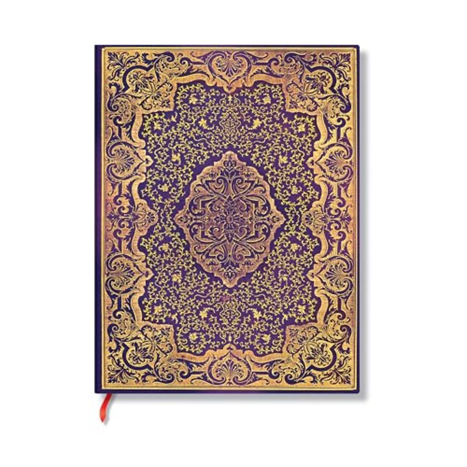 Picaresque Midi Unlined Hardcover Journal (Elastic Band Closure)