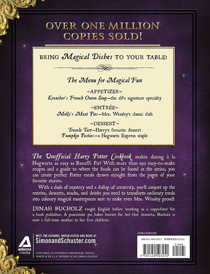 The Unofficial Harry Potter Cookbook