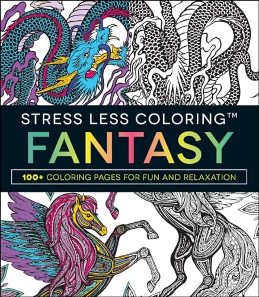 Stress Less Coloring - Fantasy
