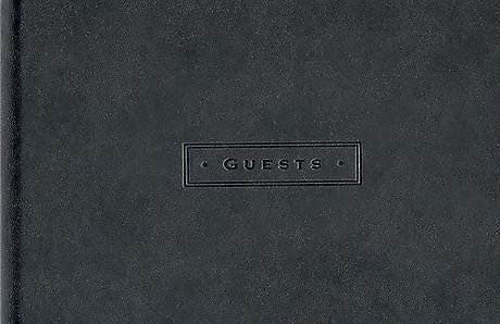 Artisan Guest Book/Classic Black