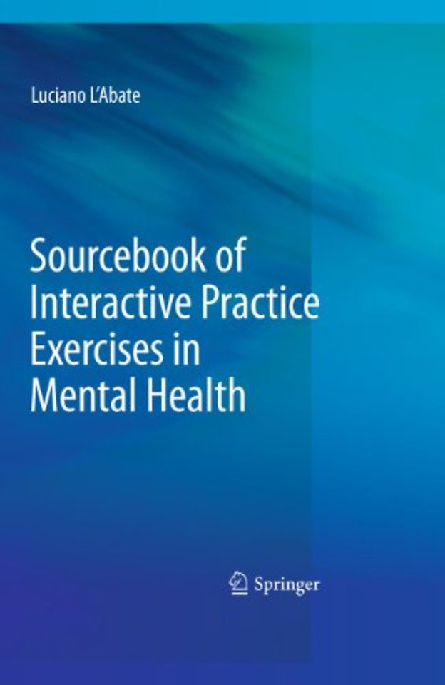 Sourcebook of Interactive Practice Exercises in Mental Health