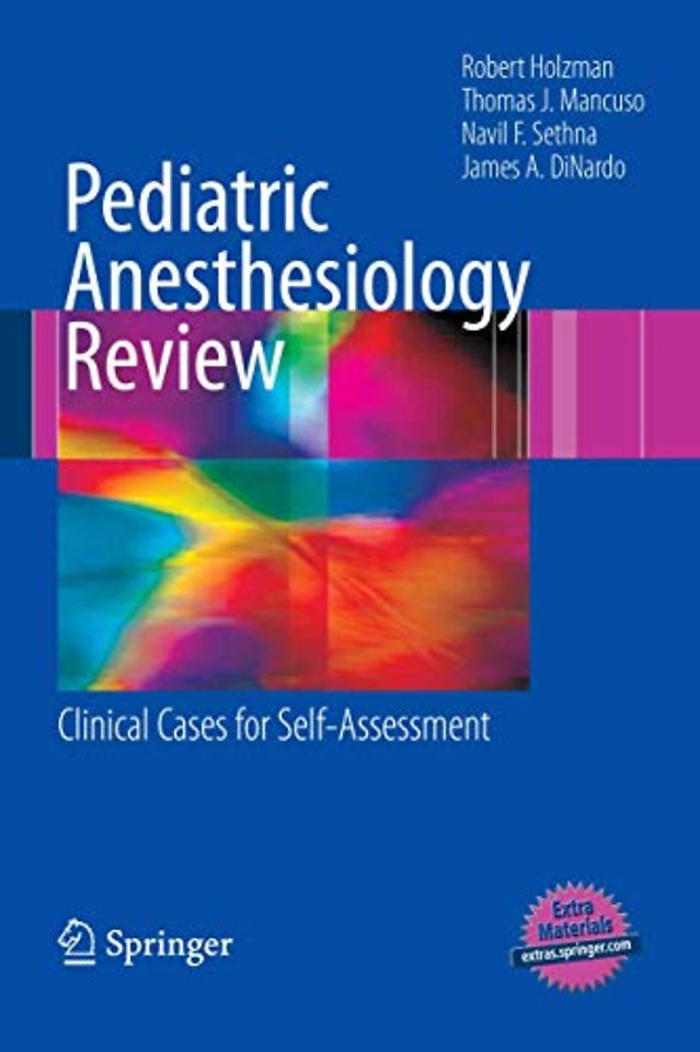 Pediatric Anesthesiology Review
