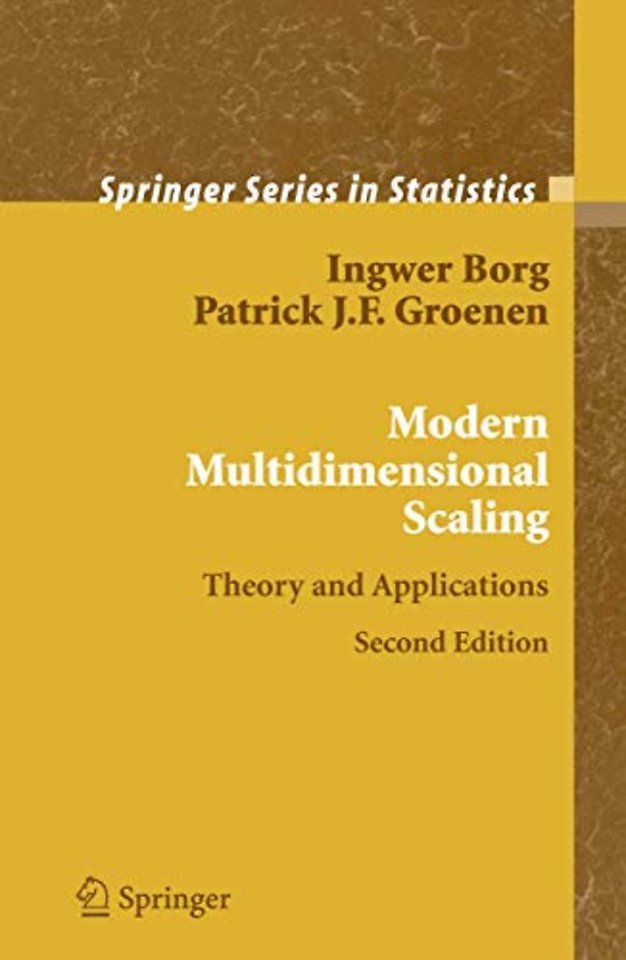 Modern Multidimensional Scaling