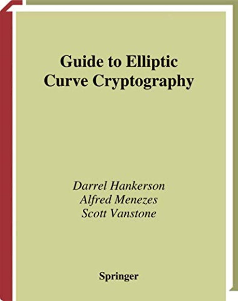 Guide to Elliptic Curve Cryptography