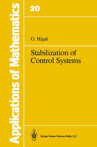 Stabilization of Control Systems