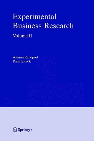 Experimental Business Research