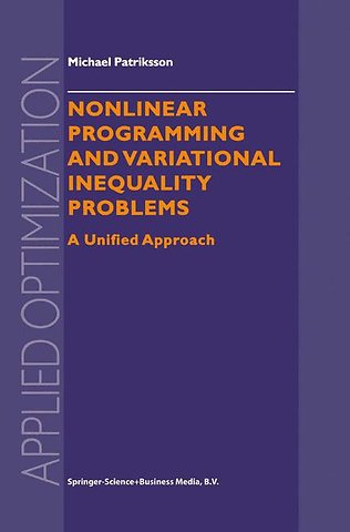 Nonlinear Programming and Variational Inequality Problems
