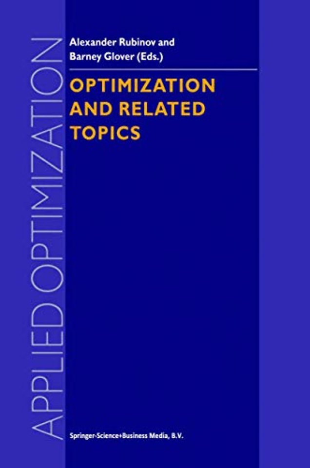 Optimization and Related Topics