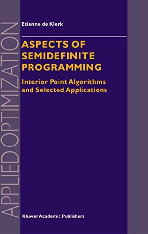 Aspects of Semidefinite Programming