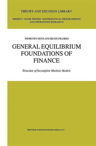 General Equilibrium Foundations of Finance