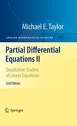Partial Differential Equations II