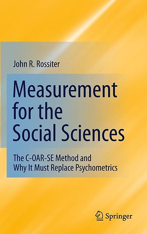 Measurement for the Social Sciences